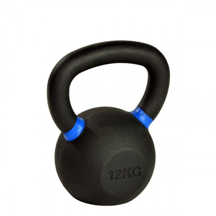 Гири черные  12 кг Premium Kettelebell SPART DB2184-12