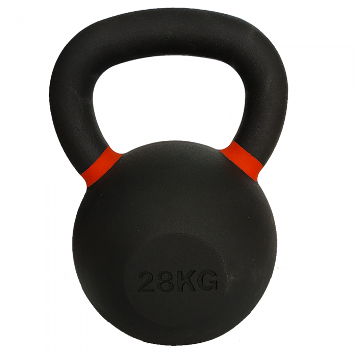 Гиря чугунная 28 кг Premium Kettelebell SPART DB2184-28 для кроссфита