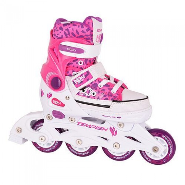 Роликовые коньки раздвижные Tempish REBEL NOW white 37-40