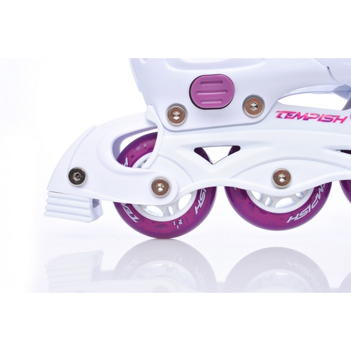 Роликовые коньки раздвижные Tempish REBEL NOW white 37-40