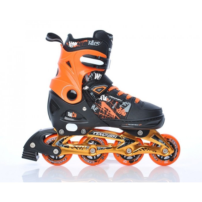 Роликовые коньки раздвижные Tempish DACO black 40-43