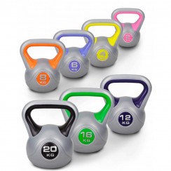 Набор с 8 гирь виниловых Hop-Sport 78 кг