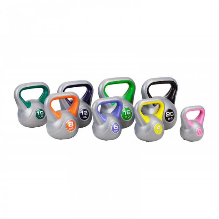 Набор с 8 гирь виниловых Hop-Sport 78 кг