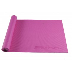 Йога мат SportVida PVC 4 мм SV-HK0049 Pink