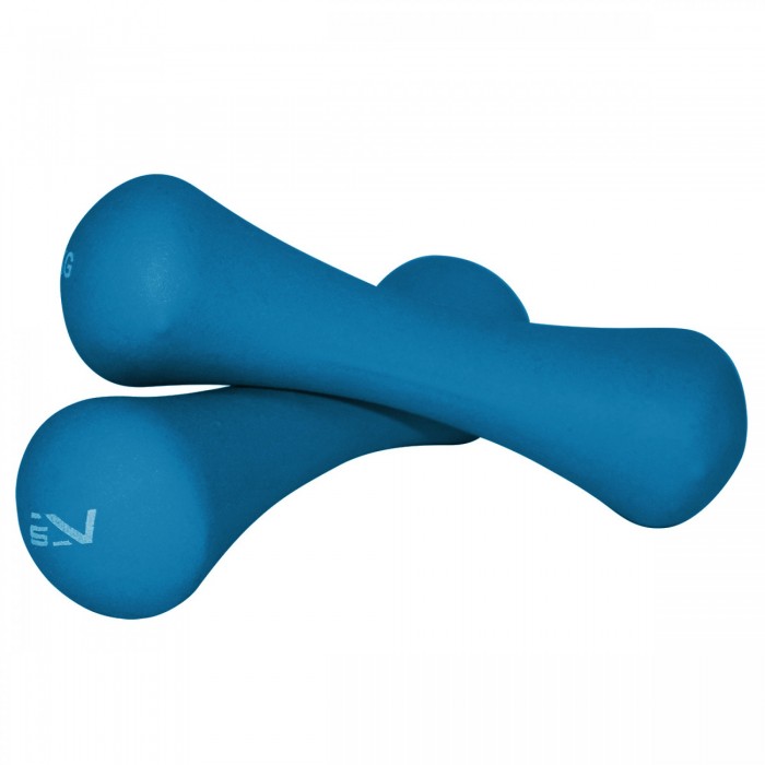 Гантели для фитнеса виниловые SportVida 2 x 1 кг SV-HK0029