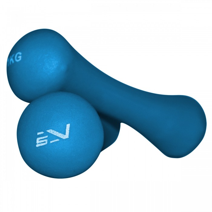 Гантели для фитнеса виниловые SportVida 2 x 1 кг SV-HK0029