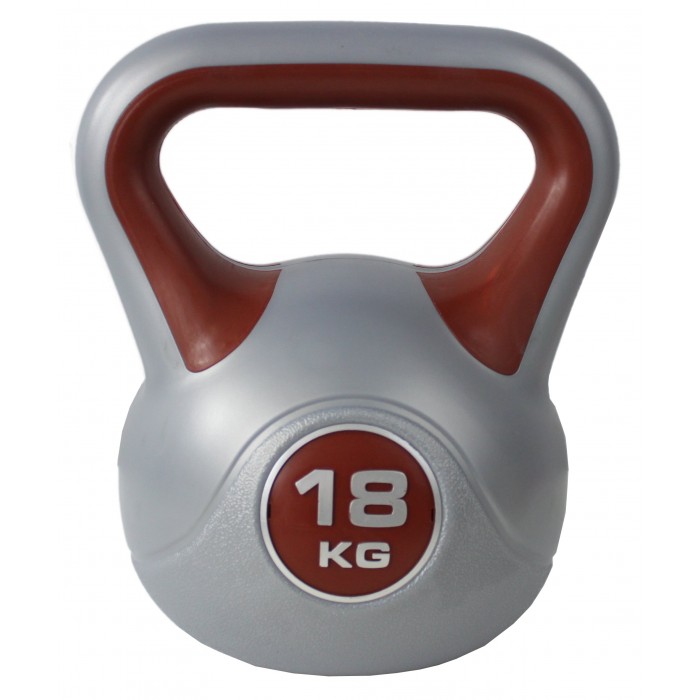 Гиря спортивная пластиковая SportVida 18 кг SV-HK0085