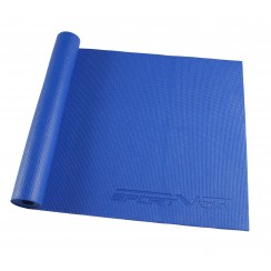Коврик для фитнеса и йоги SportVida PVC 4 мм SV-HK0051 Blue