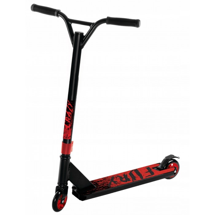 Трюковой самокат SportVida Fury RS9 SV-WO0005 Black/Red