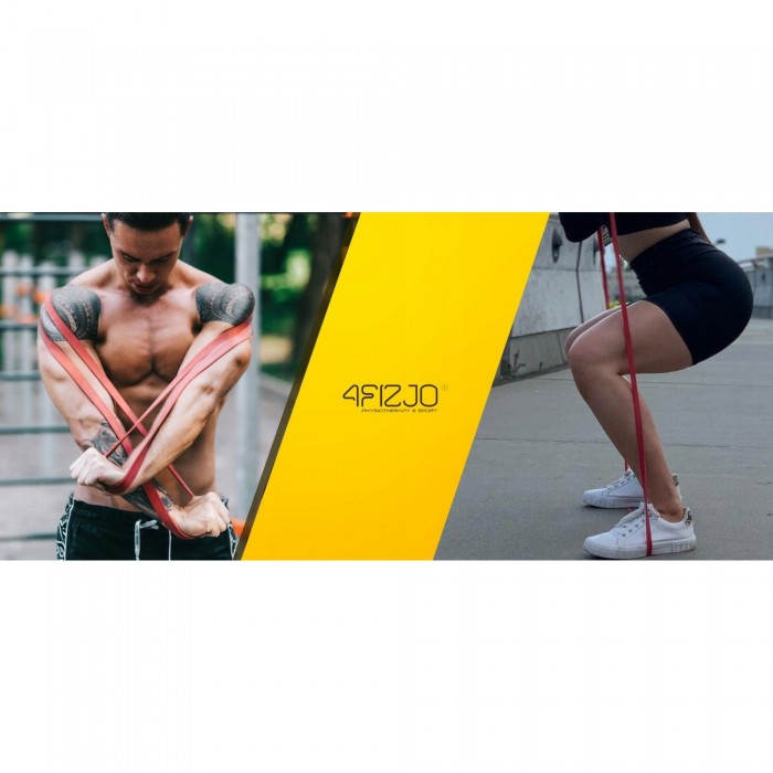Резинка для подтягивания и спорта 4FIZJO Power Band 13 мм 6-10 кг Red (P-5907222931059)