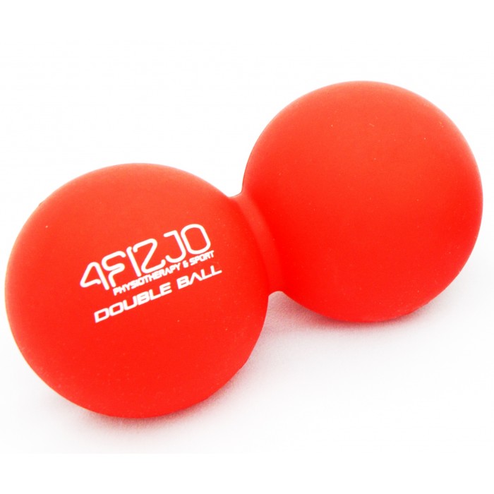 Массажный мяч двойной 4FIZJO Lacrosse Double Ball 6.5 x 13.5 см Red (P-5907222931219)