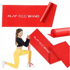 Стрічка-еспандер для спорту та реабілітації 4FIZJO Flat Band 200 х 15 cм 2-4 кг Red (P-5907222931646)