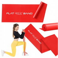 Стрічка-еспандер для спорту та реабілітації 4FIZJO Flat Band 200 х 15 cм 2-4 кг Red (P-5907222931646)