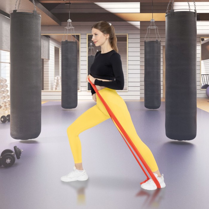 Стрічка-еспандер для спорту та реабілітації 4FIZJO Flat Band 200 х 15 cм 2-4 кг Red (P-5907222931646)