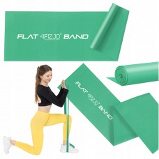 Стрічка-еспандер для спорту та реабілітації 4FIZJO Flat Band 200 х 15 cм 5-8 кг Green (P-5907222931653)