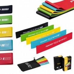 Резинки для фітнесу 4FIZJO Mini Power Band набір 5 шт 1-20 кг Mix (P-5907222931110)