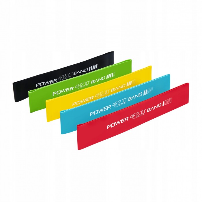 Резинки для фітнесу 4FIZJO Mini Power Band набір 5 шт 1-20 кг Mix (P-5907222931110)