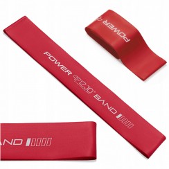 Резинка для фітнесу 4FIZJO Mini Power Band 0.4 мм 1-3 кг Red (P-5907739310361)