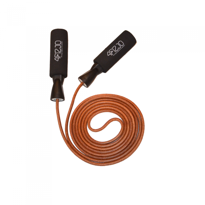 Скакалка шкіряна 4FIZJO для боксу та єдиноборств (P-5907222931172)