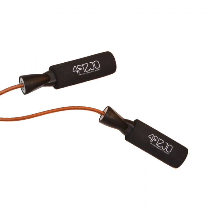 Скакалка шкіряна 4FIZJO для боксу та єдиноборств (P-5907222931172)