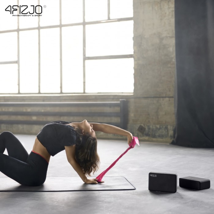 Блок для йоги 4FIZJO 23 x 15 x 7.6 см Black (P-5907222931387)