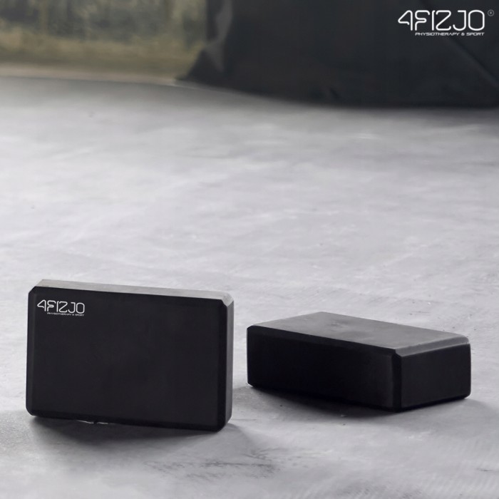 Блок для йоги 4FIZJO 23 x 15 x 7.6 см Black (P-5907222931387)