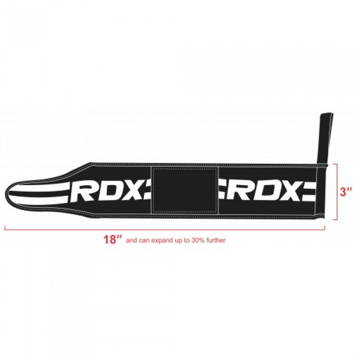 Кистевые бинты для жима RDX Black New
