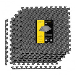 Мат-пазл (ластівчин хвіст) 4FIZJO Mat Puzzle EVA 120 x 120 x 1 cм Black (P-5907222931011)