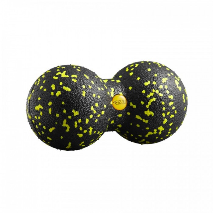 Массажный мяч двойной 4FIZJO EPP DuoBall 08 Black/Yellow (P-5907222931301)