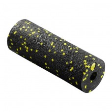 Массажный ролик 4FIZJO Mini Foam Roller 15 x 5.3 см (валик, роллер) Black/Yellow (P-5907222931790)