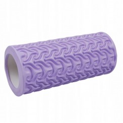 Массажный ролик (валик, роллер) SportVida EVA 33 x 14 см SV-HK0225 Purple