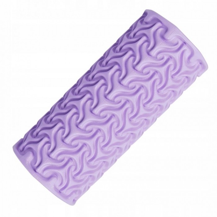 Массажный ролик (валик, роллер) SportVida EVA 33 x 14 см SV-HK0225 Purple
