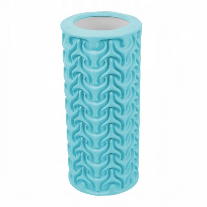 Массажный ролик (валик, роллер) SportVida EVA 33 x 14 см SV-HK0226 Sky Blue