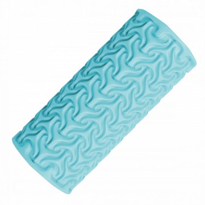 Массажный ролик (валик, роллер) SportVida EVA 33 x 14 см SV-HK0226 Sky Blue