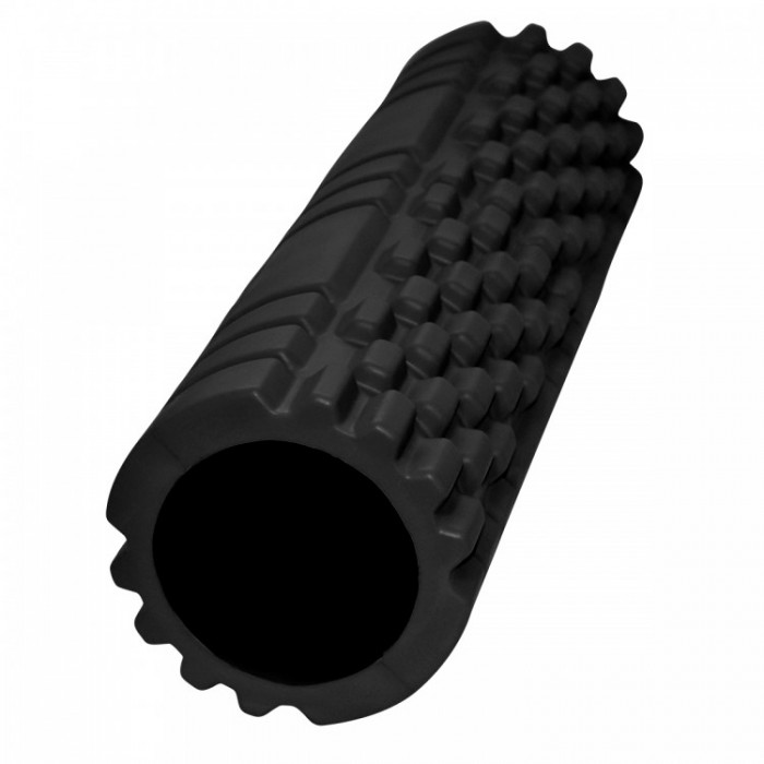 Массажный ролик (валик, роллер) SportVida EVA 45 x 14 см SV-HK0212 Black