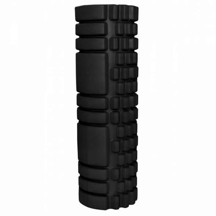 Массажный ролик (валик, роллер) SportVida EVA 45 x 14 см SV-HK0212 Black
