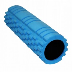Массажный ролик (валик, роллер) SportVida EVA 45 x 14 см SV-HK0213 Blue