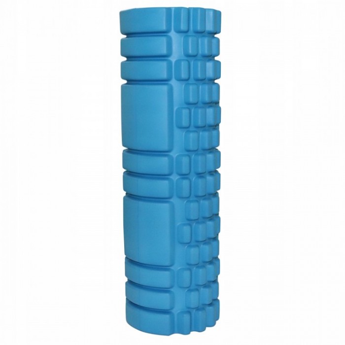 Массажный ролик (валик, роллер) SportVida EVA 45 x 14 см SV-HK0213 Blue