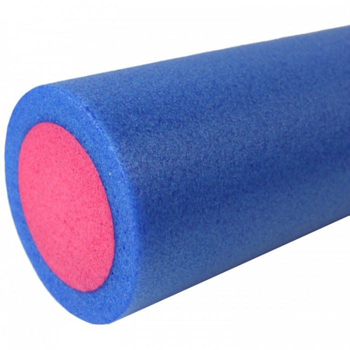 Массажный ролик (валик, роллер) 45 см SportVida SV-HK0064 Blue