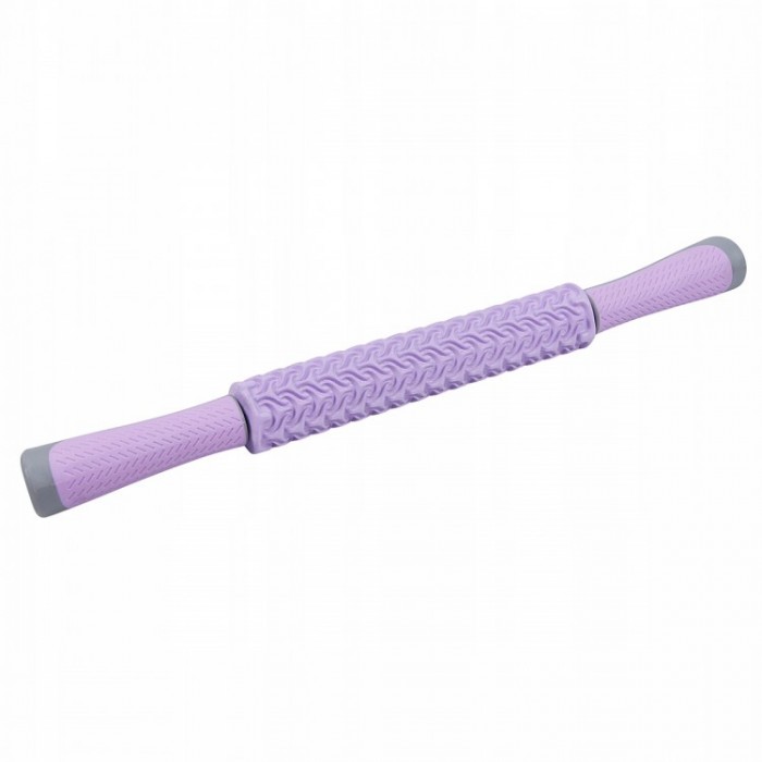 Массажный ролик ручной (массажная палка) SportVida Massage Bar SV-HK0231 Purple