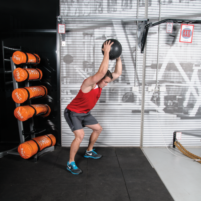 Слембол (медбол) для кросфіту SportVida Slam Ball 7 кг SV-HK0198 Black