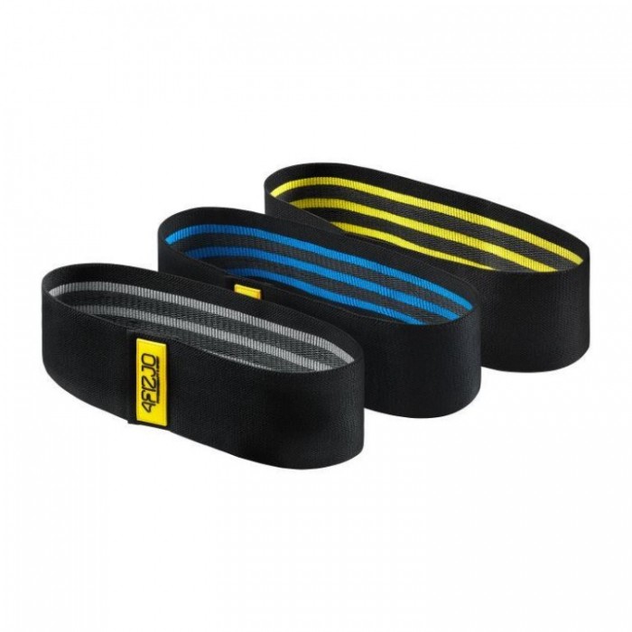 Резинки для фітнесу та спорту тканинна 4FIZJO Hip Band 10-30 кг набір 3 шт Mix (P-5907739310811)