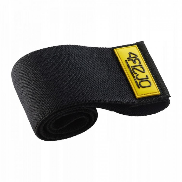 Резинка для фітнесу та спорту тканинна 4FIZJO Hip Band 25-30 кг Black/Grey (P-5907739310286)