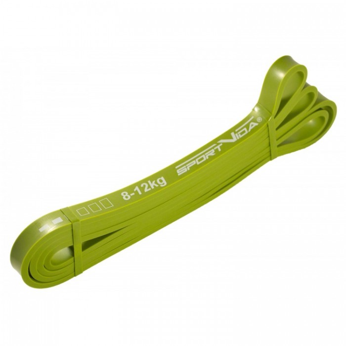 Резинка для подтягиваний (силовая лента) SportVida Power Band 15 мм 8-12 кг SV-HK0189