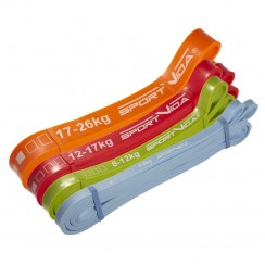 Резинки для подтягивания (резиновые петли) набор SportVida Power Band 4 шт 0-26 кг SV-HK0190-2