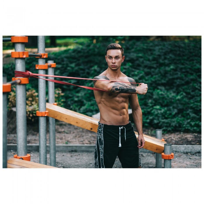 Резинка для підтягування та спорту 4FIZJO Power Band 8 мм 2-5 кг Yellow (P-5907222931783)