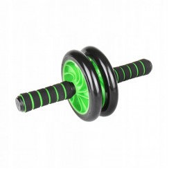 Ролик (гімнастичне колесо) для преса 4FIZJO Ab Wheel Black/Green (P-5907222931523)