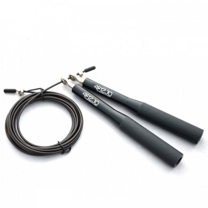 Скакалка швидкісна для кросфіту 4FIZJO Speed Rope Black (P-5907222931165)
