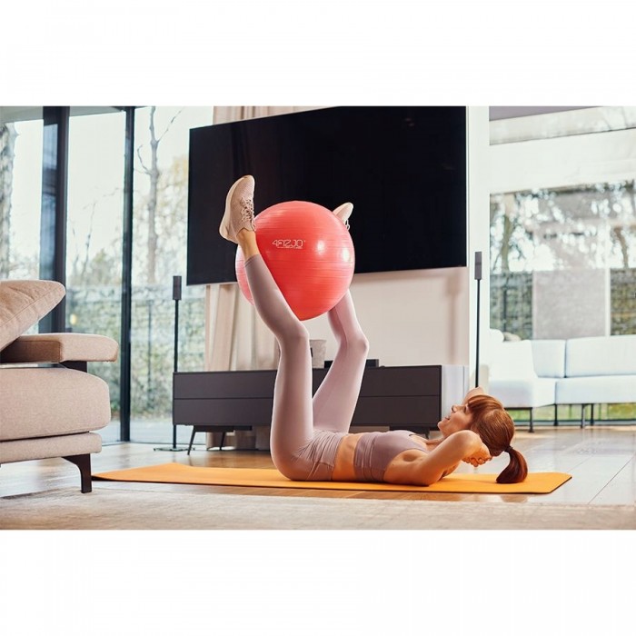 Мяч для фитнеса (фитбол) 4FIZJO 55 см Anti-Burst Red (P-5907222931509)