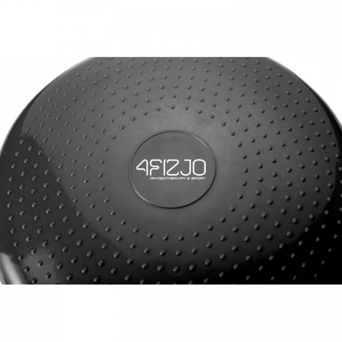 Балансувальна подушка-диск 4FIZJO PRO+ 33 см сенсомоторна, масажна Black (P-5907222931936)
